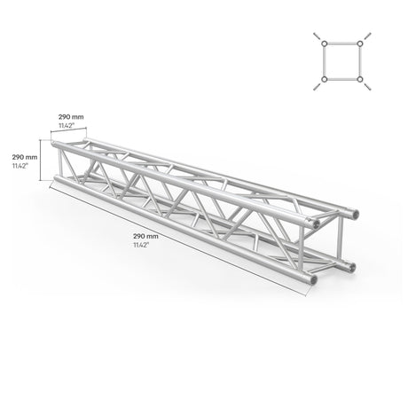 M290U Quatro 8.20 ft Aluminum Truss
