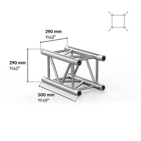 M290U Quatro 1.64 ft Aluminum Truss