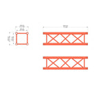 M290U Quatro 3.28 ft Aluminum Truss