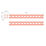 M290U Quatro 9.84 ft Aluminum Truss