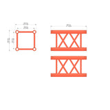 M290U Quatro 1.64 ft Aluminum Truss