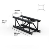 M290U Quatro 2.46 ft Aluminum Truss - Black