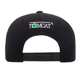 Black Hat Snapback, TOMCAT STRONG, One Size