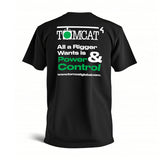 Black T-Shirt TOMCAT "All a Rigger Wants", Size 3X