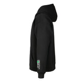 Black Zip Hoodie TOMCAT STRONG, Size Medium